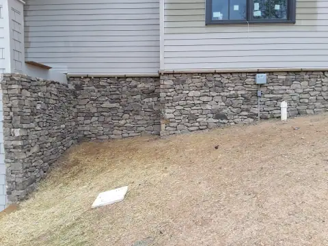 Foundation stonework by F. Stone Designs