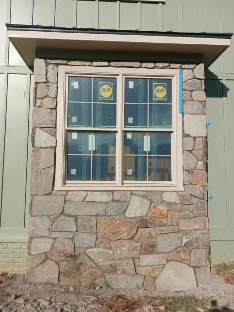Exterior stonework by F. Stone Designs