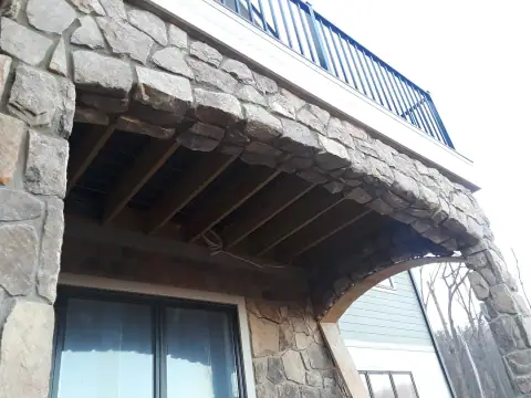 Foundation stonework by F. Stone Designs