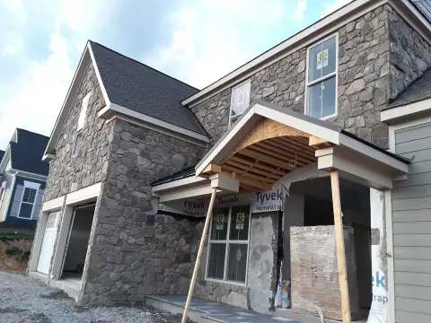 Exterior stonework by F. Stone Designs