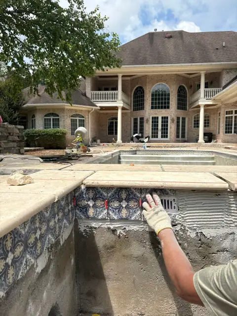 Stonework project by F. Stone Designs