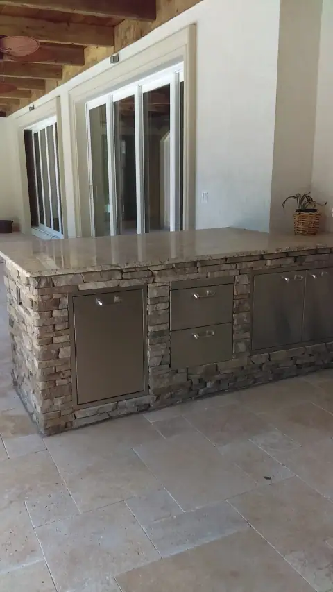 Stonework project by F. Stone Designs