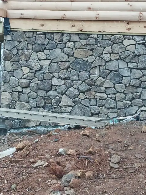 Foundation stonework by F. Stone Designs
