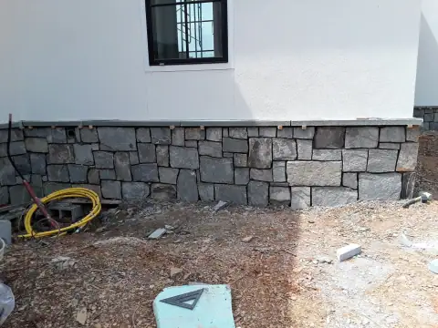 Foundation stonework by F. Stone Designs