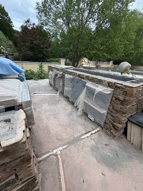 Stonework project by F. Stone Designs