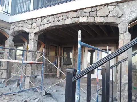 Foundation stonework by F. Stone Designs