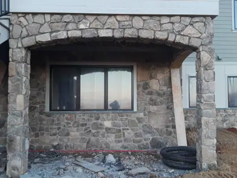 Foundation stonework by F. Stone Designs