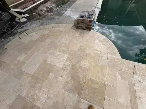 Stonework project by F. Stone Designs
