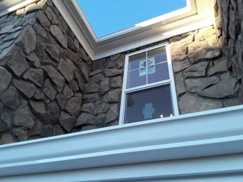 Exterior stonework by F. Stone Designs