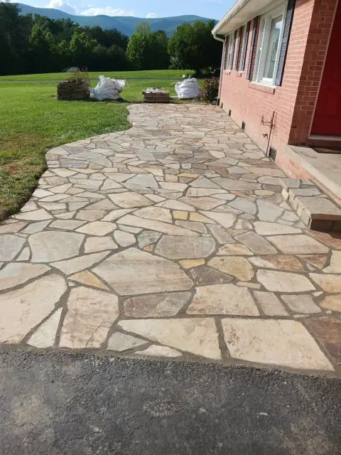 Stonework project by F. Stone Designs