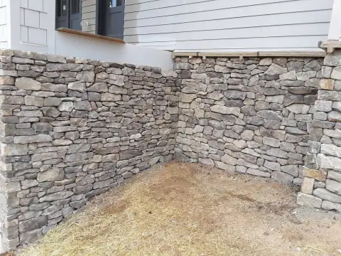 Foundation stonework by F. Stone Designs