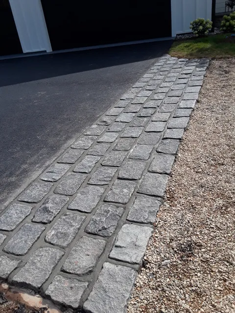 Stone patio project from the client ZIP, view 4