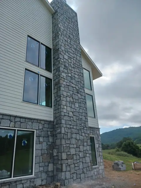 Foundation stonework by F. Stone Designs
