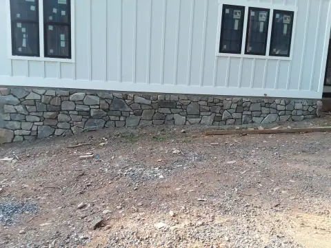 Foundation stonework by F. Stone Designs