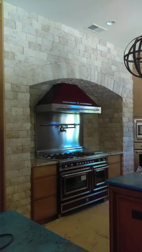 Stonework project by F. Stone Designs